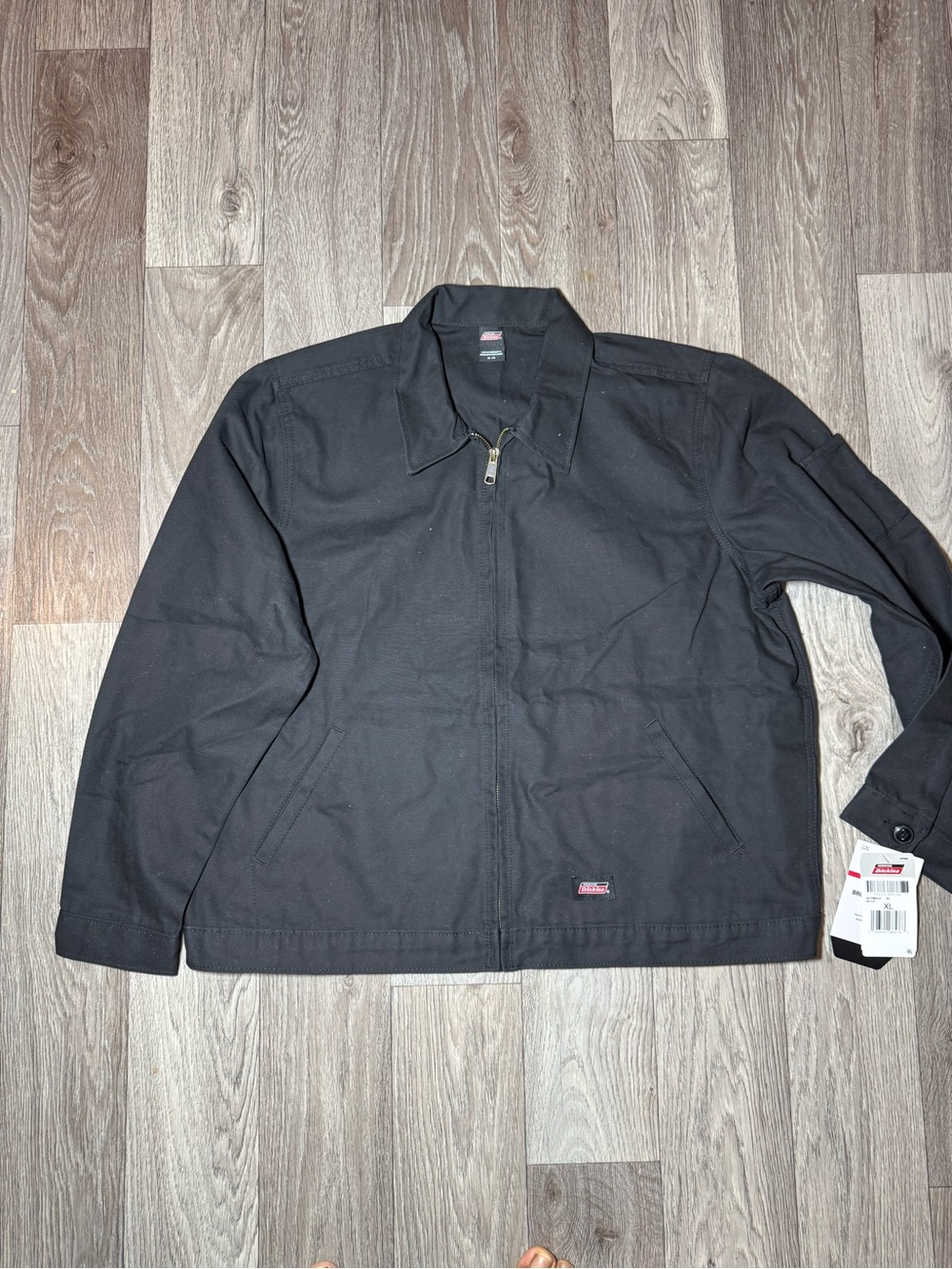 Dickies Woman's UnlinedMechanic Canvas WorkwearJacket Zip Up XL